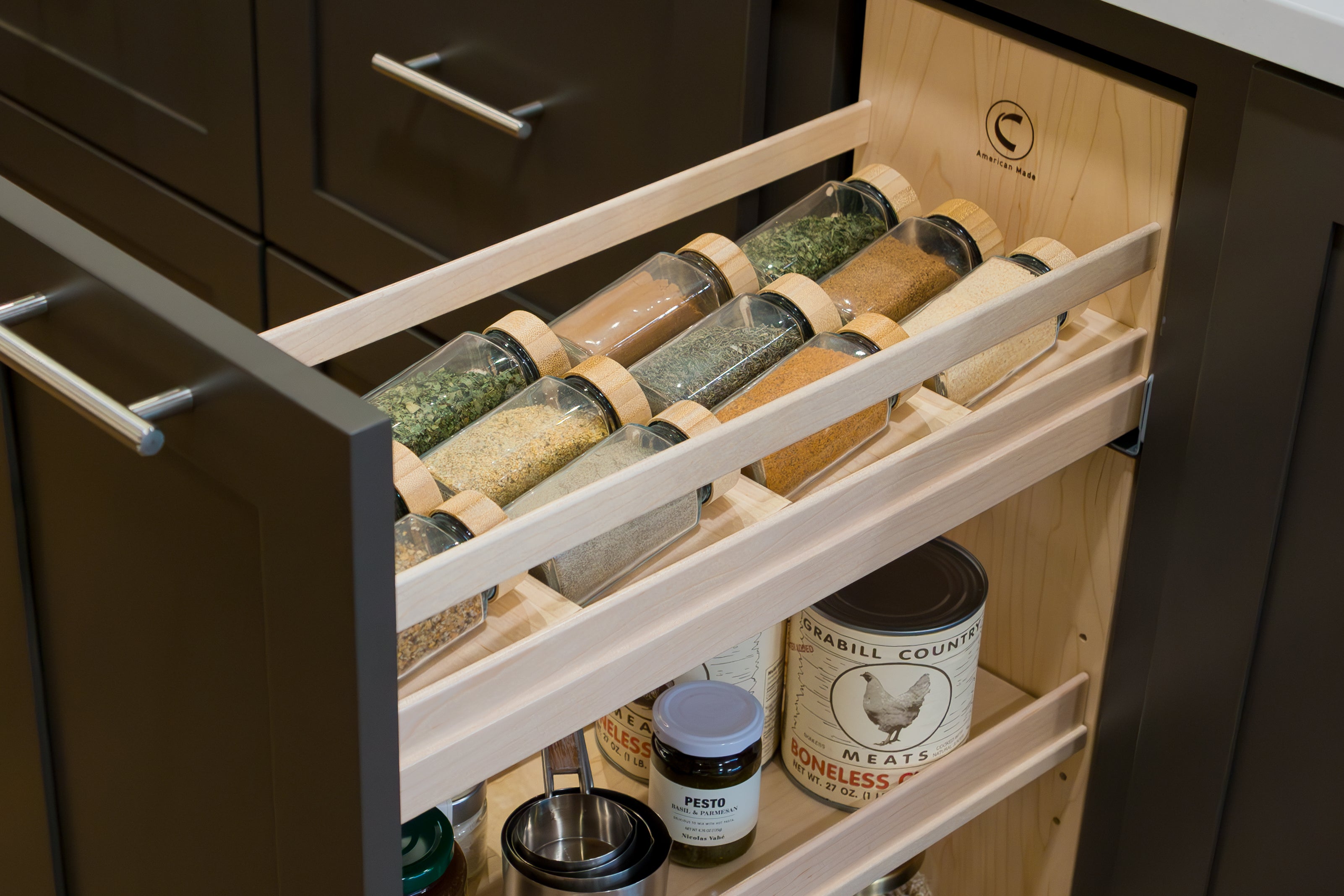 Pull Out Spice Spice Rack For Deep Drawer Pull Out Cabinet