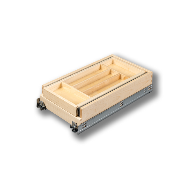 DOUBLE TIER SILVERWARE DRAWERS