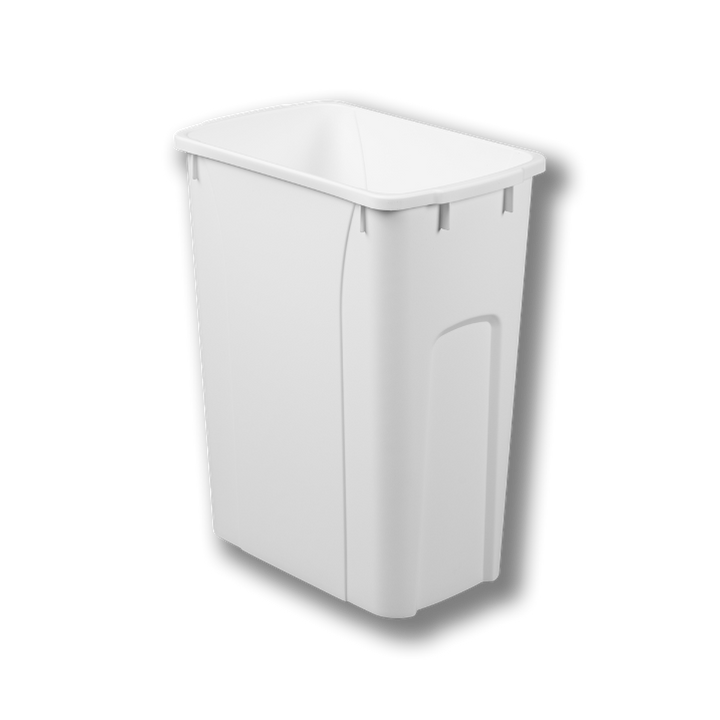 Century Components White Waste Bin, 34 Quart (34QTBN-WH)