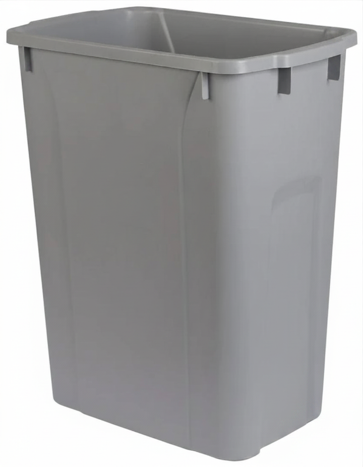 Century Components Gray Waste Bin, 50 Quart (50QTBN-GR)