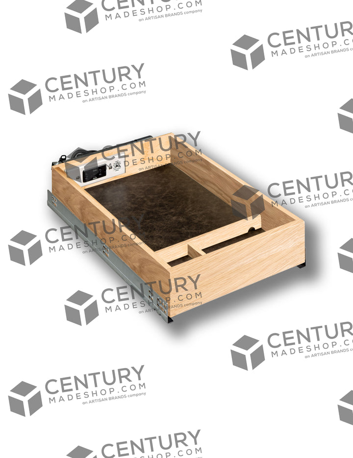 Century Components 15" Alina Series Face Frame Galaxy Charging Drawer AC/USB-A (ALIGALMPCS145PF)