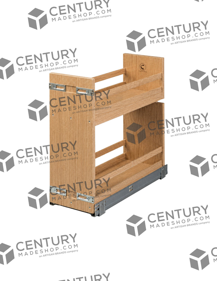 Century Components 10-1/2" Alina Series Short Height Base Cabinet Pull-Out Organizer (ALISHB100PF)