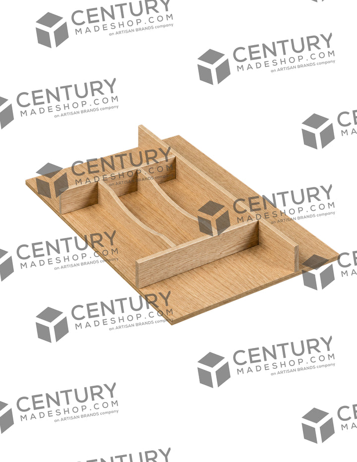 Century Components 14" Alina Series Silverware Tray Insert For 14" Cabinet Opening (ALITTKF14PF)