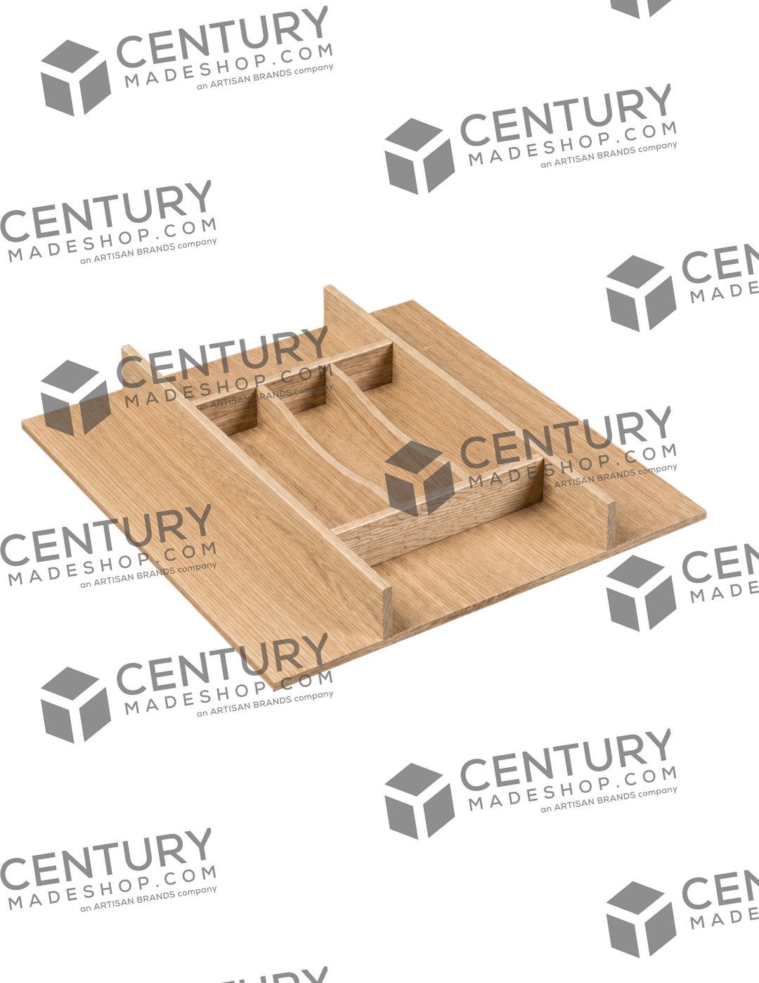 Century Components 20" Alina Series Silverware Tray Insert For 20" Cabinet Opening (ALITTKF20PF)