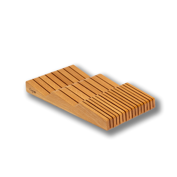 Century Components 6" Alina Series Wave Knife Block For 9 1/2" Cabinet Opening (ALIWKB55PF)