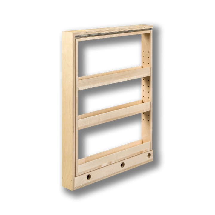 Century Components 3x30" Base Cabinet Filler Organizer For 3" Cabinet Opening (BCF330PF)
