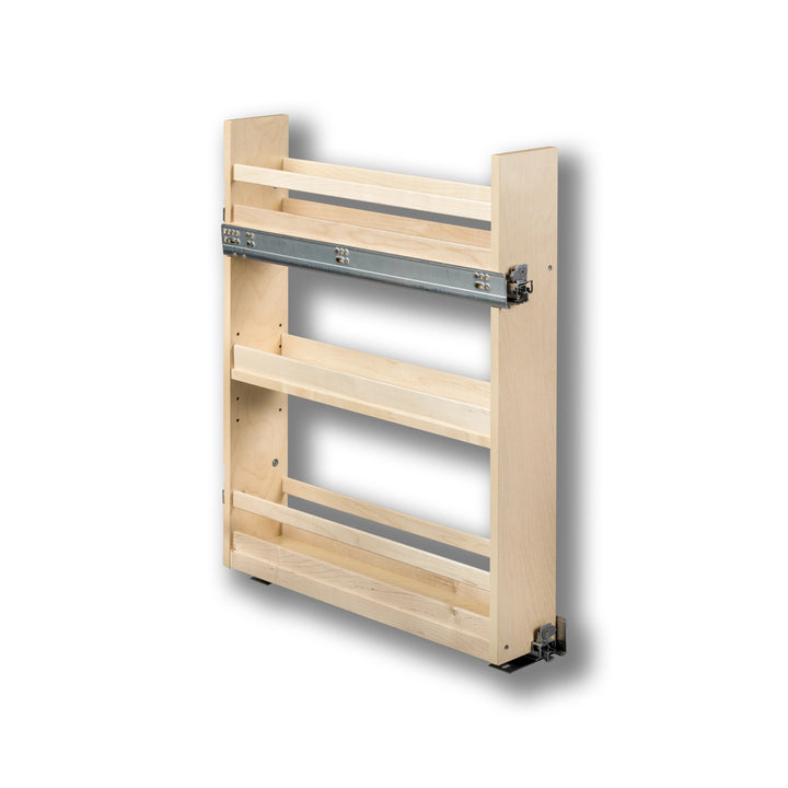 5" Cascade Series Base Cabinet Organizer in Baltic birch, studio view 5