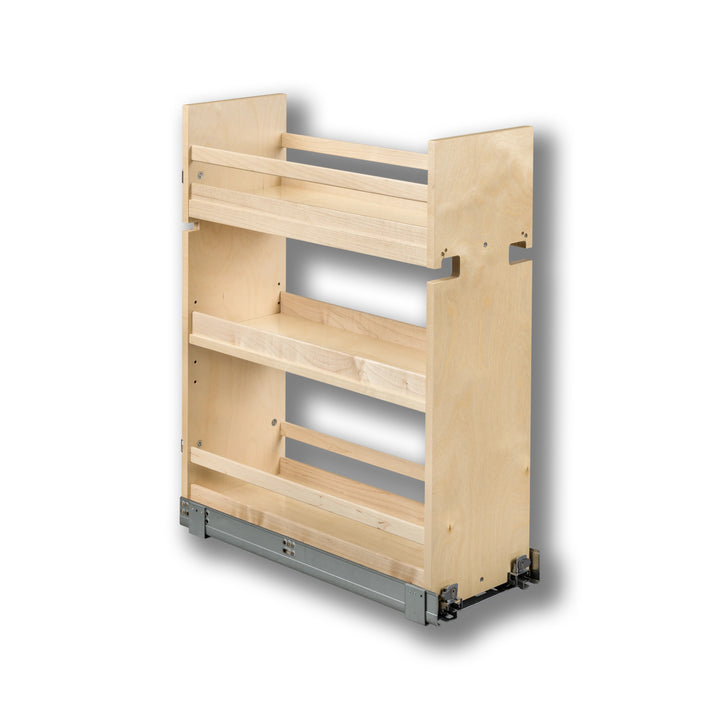9" Cascade Series Base Cabinet Organizer in Baltic birch, studio view 3
