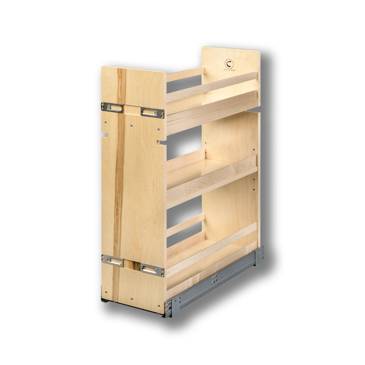 9" Cascade Series Base Cabinet Organizer in Baltic birch, studio view 5