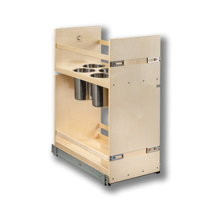 Century Components 12" Cascade Series Pull-Out Canister Organizer For 12" Cabinet Opening  (CASCAN115PF)