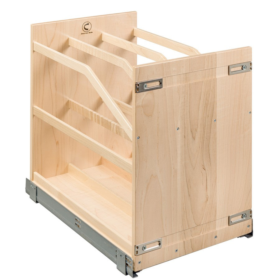 Century Components Cascade Series 14-1/2" Cookie Tray Pull-Out Organizer Birch For 15" Cabinet Opening (CASCTP140PF)