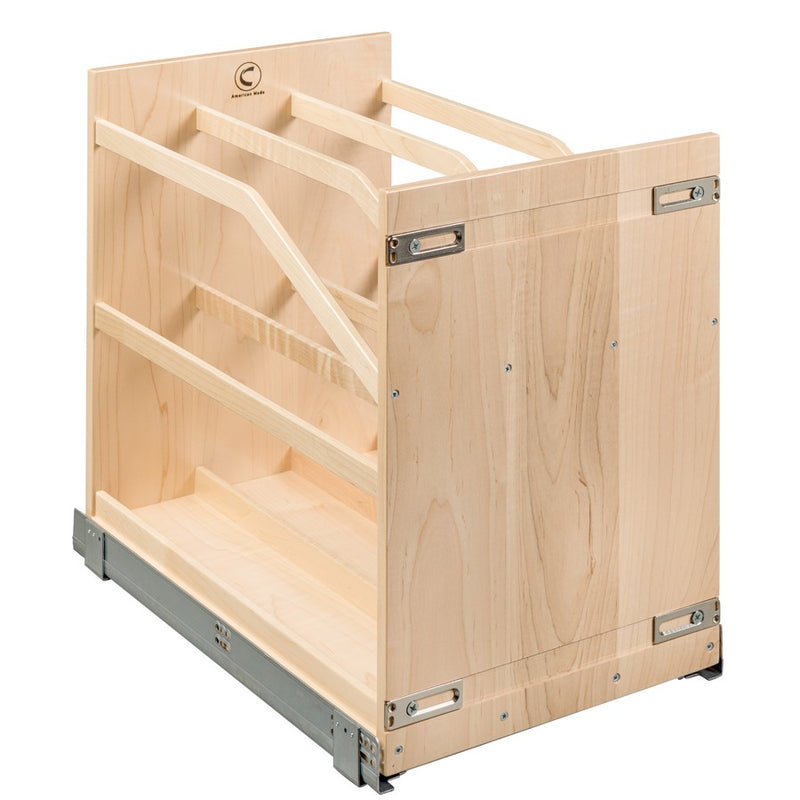 Century Components - Century Components Cascade 14-1/2" Cookie Tray Pull-Out Organizer Birch - CASCTP140PF