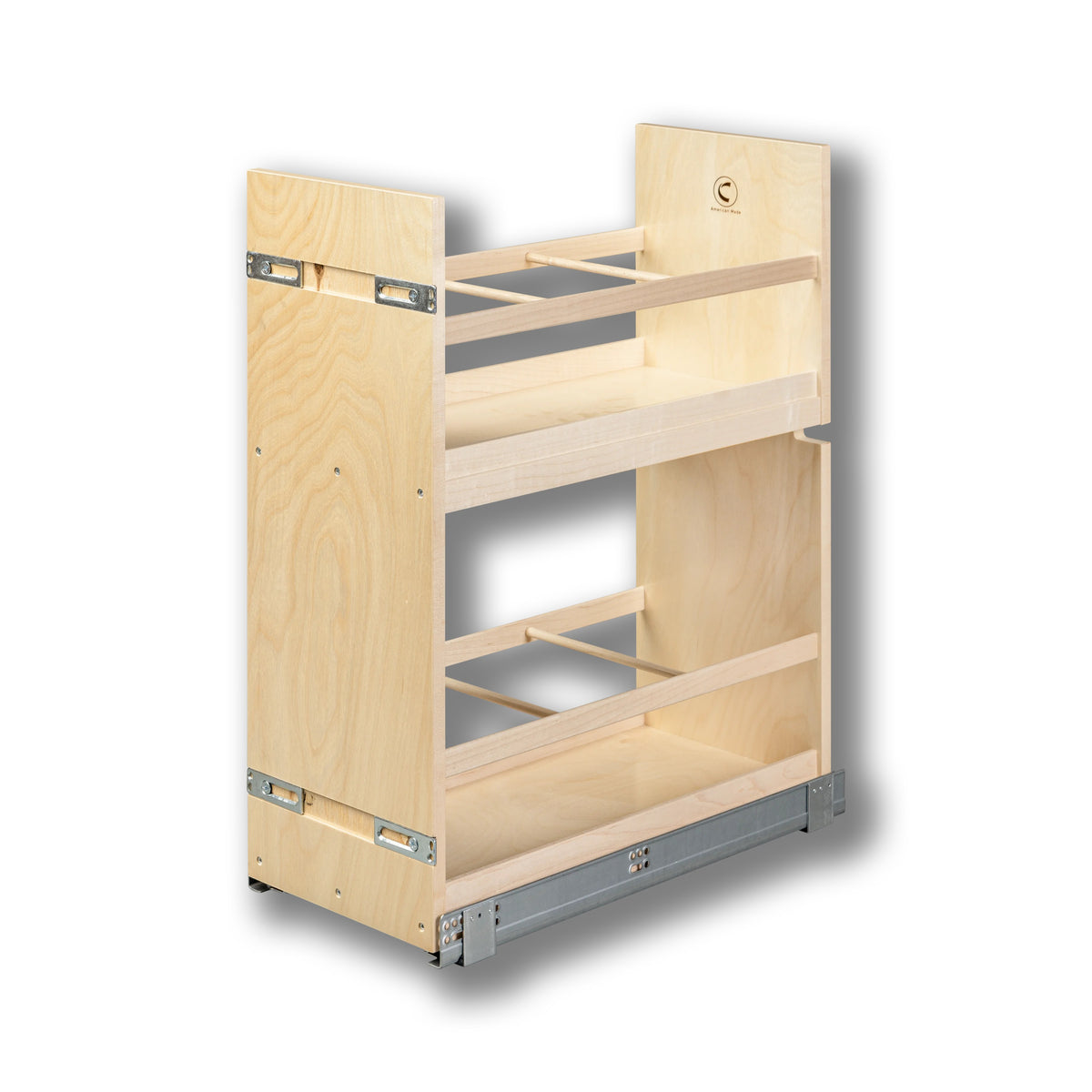 10 1/2" Cascade Series Oil & Vinegar Organizer in Baltic birch