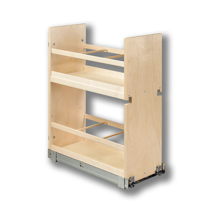 10 1/2" Cascade Series Oil &amp; Vinegar Organizer in Baltic birch, studio view 6