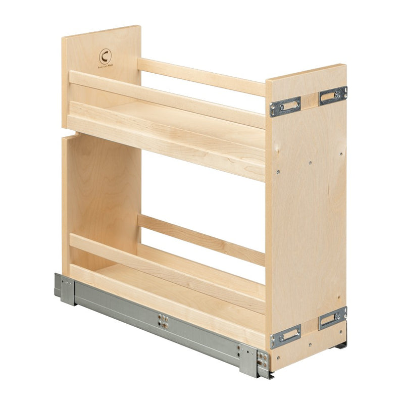 Century Components - 10-1/2" Short Height Base Cabinet Pull-Out Organizer - CASSHB100PF