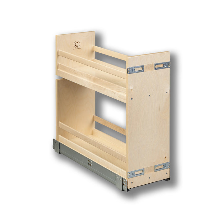 8 1/2" Short Height Base Cabinet Pull-Out Organizer in Baltic birch