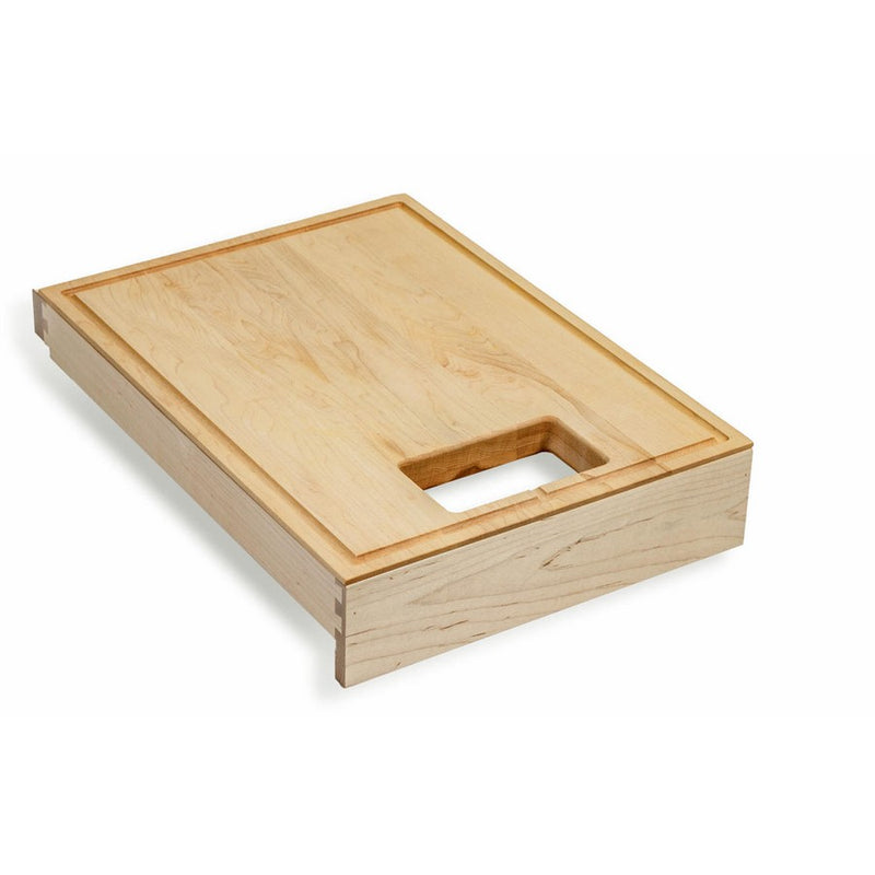 Century Components - 15" Pullout Cutting Board for 50 Quart Waste Unit Face Frame Cabinets - CBP145-50PF