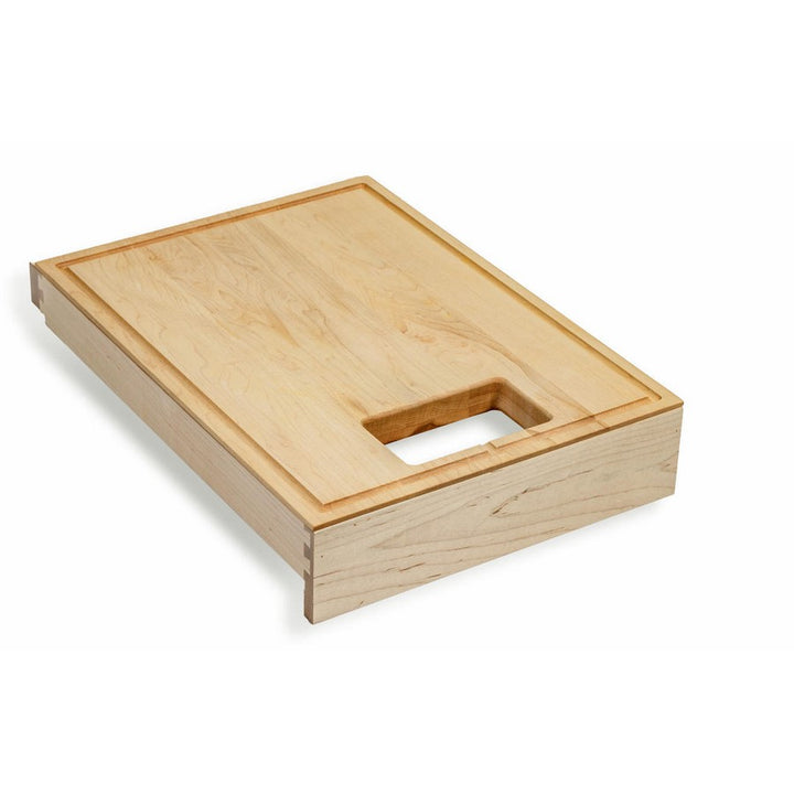 Century Components 16-1/2" Frameless Cutting Board Pullout for 50 Quart Waste Unit - For 17" Cabinet Opening (CBP160-50PF)