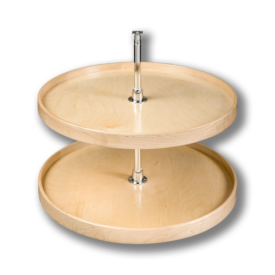 Contender Series Lazy Susan - Two 28" Full Round Shelves - Hardware Included