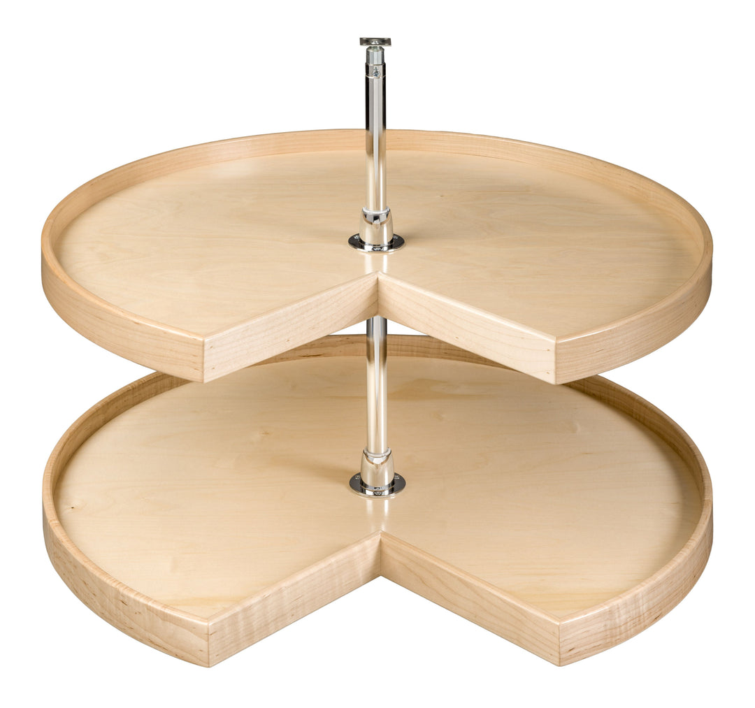 Century Components Contender Series Lazy Susan - Two 32" Pie Cut Shelves - Hardware Included (CON32PCPF)