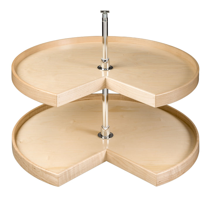 Century Components Contender Series Lazy Susan - Two 32" Pie Cut Shelves - Hardware Included (CON32PCPF)