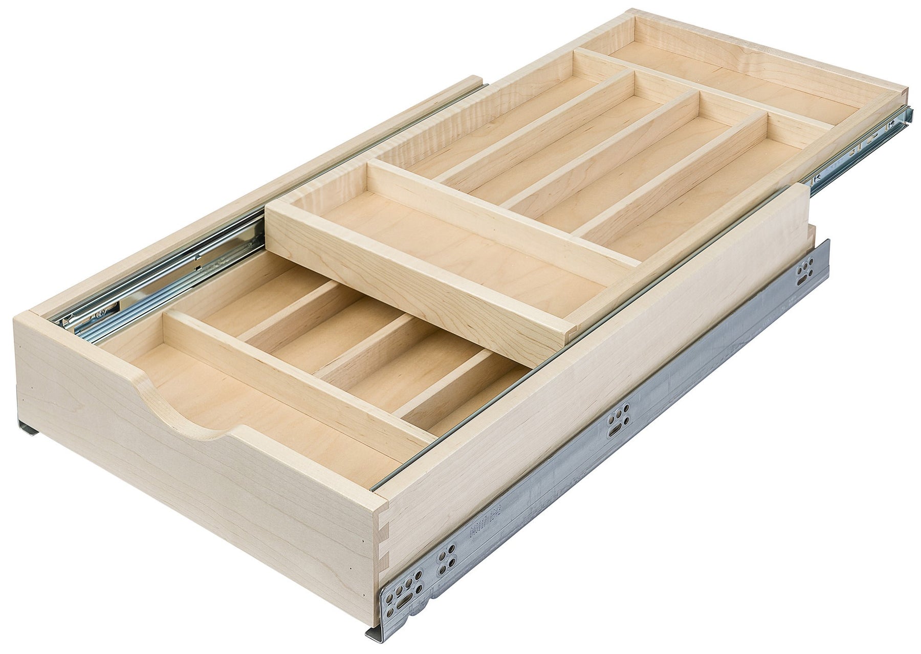 14" Double Tier Silverware Drawer DTIER14PF Centurymade Shop