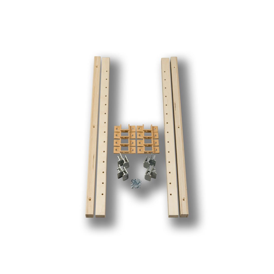 Edge Series X-Bracket Base Cabinet Kit - 1" W x 21" H in Baltic birch