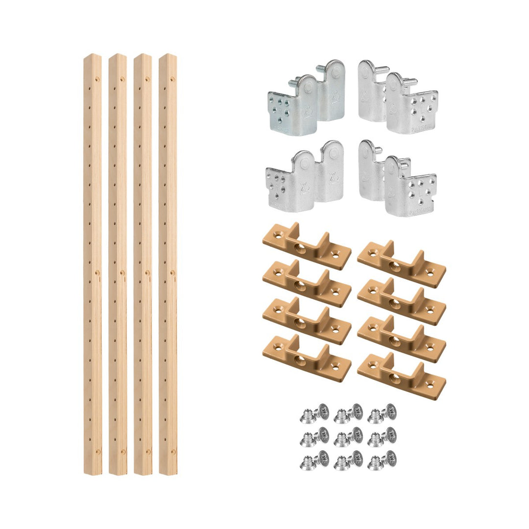 Edge Series X-Bracket Vanity Cabinet Kit - 1" W x 28" H in Baltic birch