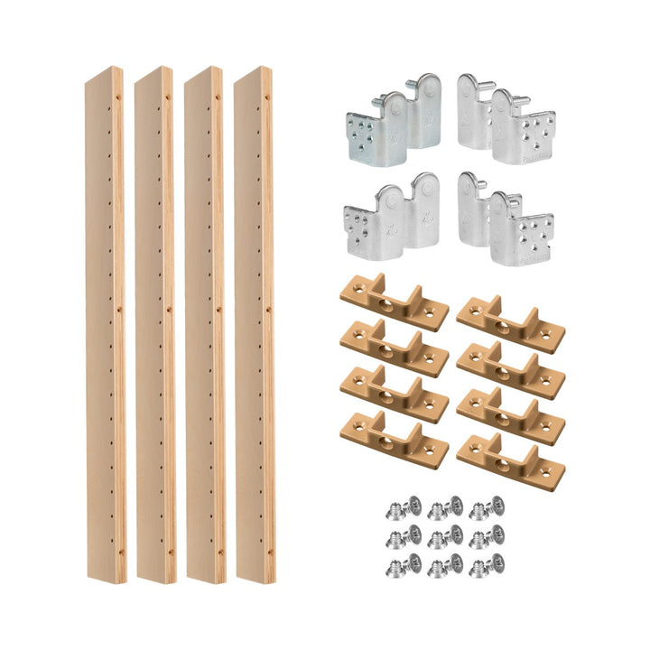 Edge Series X-Bracket Vanity Cabinet Kit - 2 1/2" W x 28" H in Baltic birch