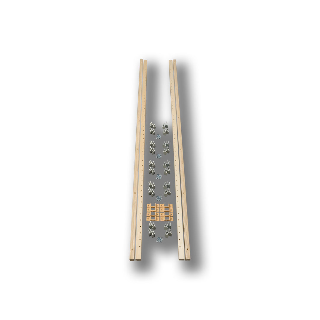 Edge Series X-Bracket Pantry Cabinet Kit 1" W x 59" H in Baltic birch