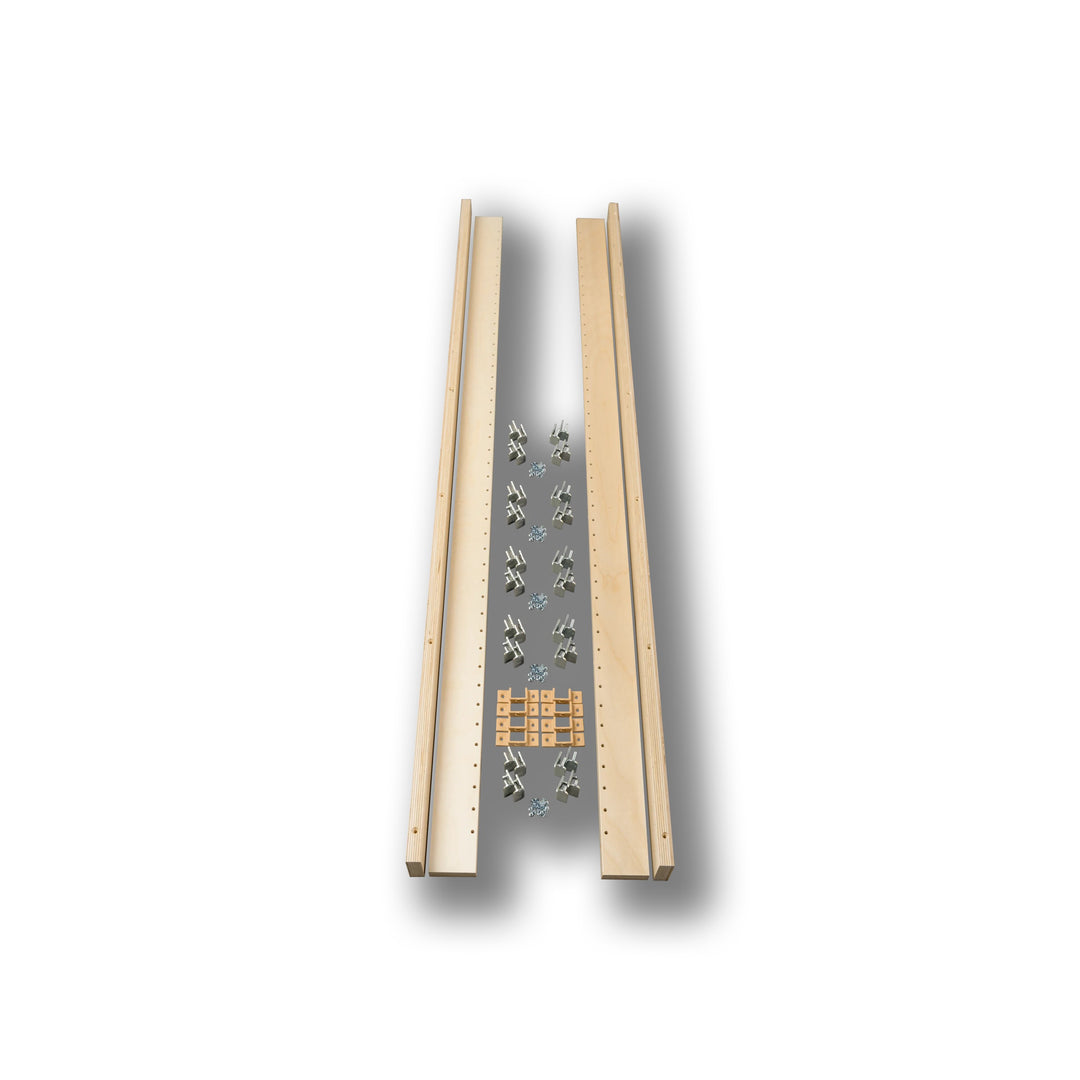 Edge Series X-Bracket Pantry Cabinet Kit - 2 1/2" W x 59" H in Baltic birch