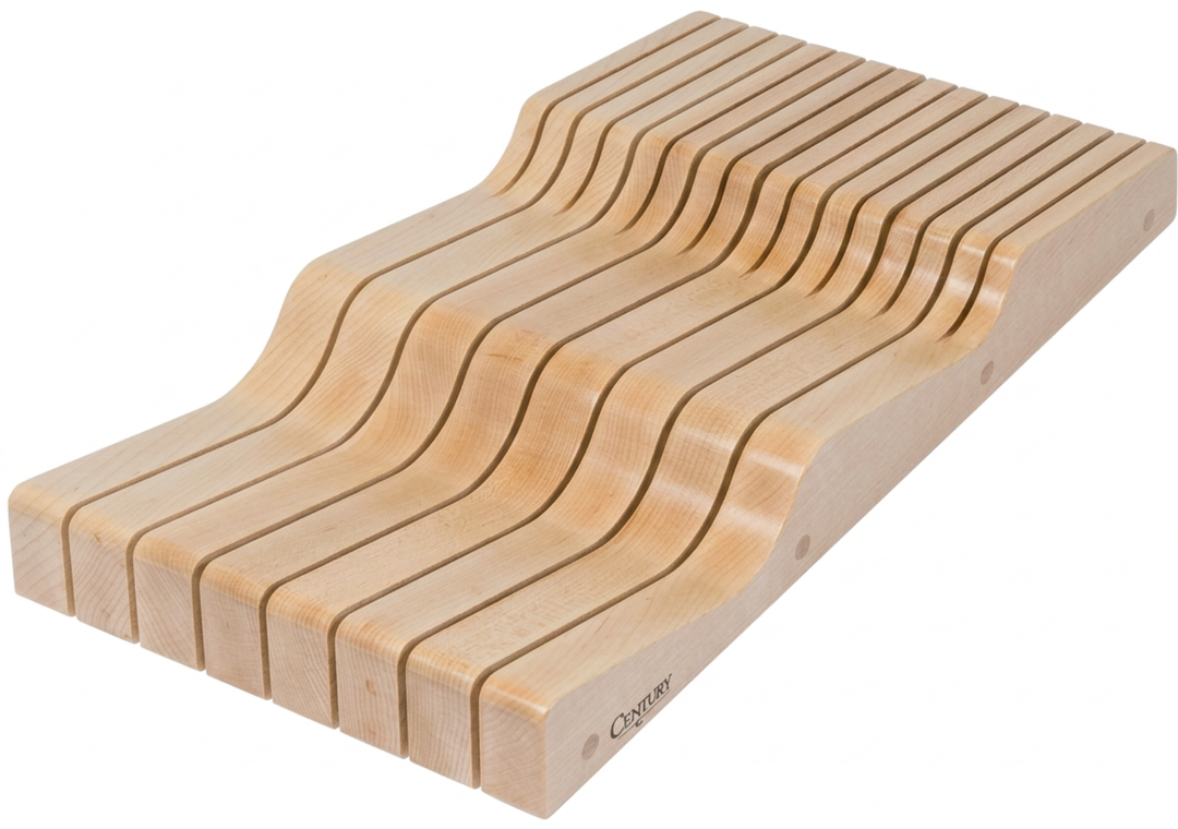 Century Components 9" The Wave Knife Block For 9 1/2" Cabinet Opening (WKB90PF)