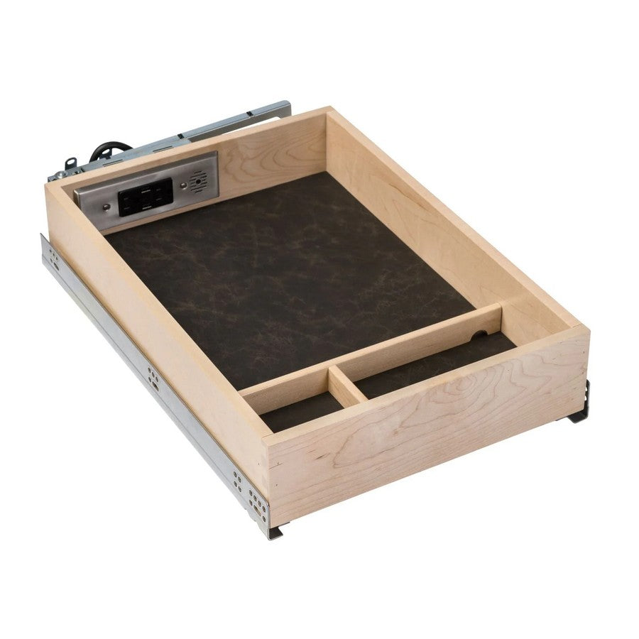 Century Components 15" Face Frame Galaxy Charging Drawer AC/USB-A - For 15 1/2" Cabinet Opening (GALMPCS145PF)