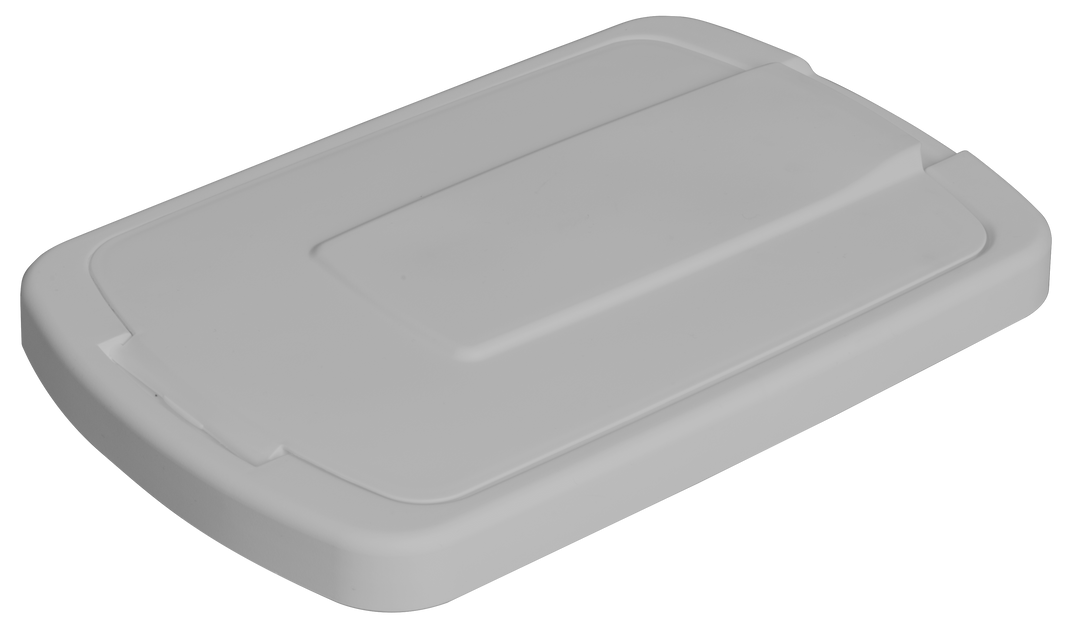 Century Components Gray Hinged Waste Lid, 34 Quart (34BLD-GR)
