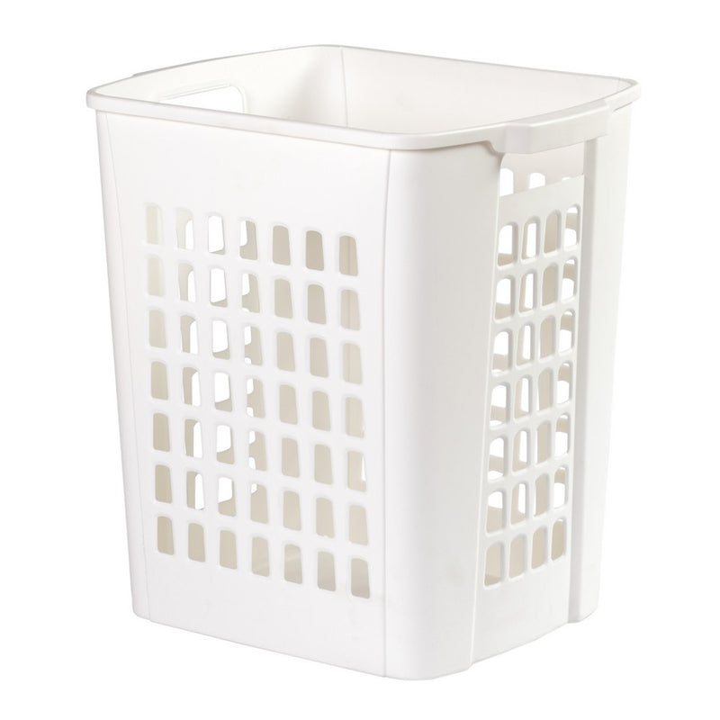 White Hamper Bin, 1.3 Bushel - HP1.3B-WH