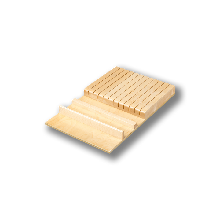 Century Components 12" Classic Knife Block For 12 1/2" Cabinet Opening (KB12PF)