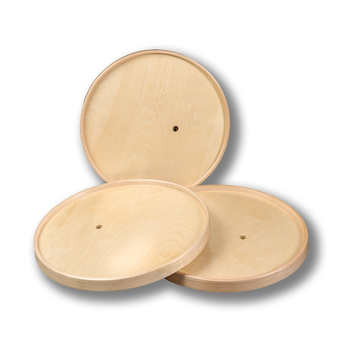 Century Components Magnum Series Three 22" Full Round Shelves - Hardware Included (MAG22FRPF)