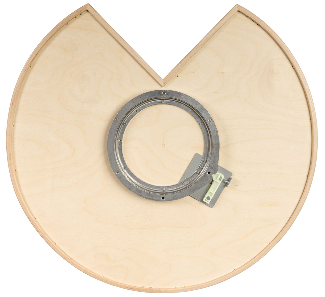 Century Components Magnum Series Lazy Susan - Two 28" Pie Cut Shelves - Hardware Included (MAG28PCPF)