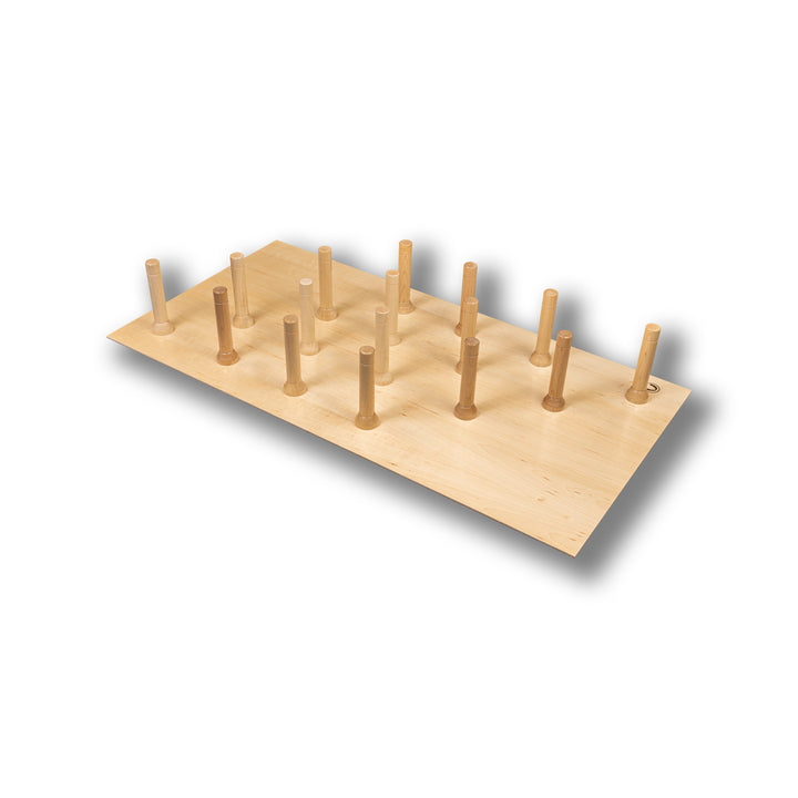 39" MagnaBase Deep Drawer Organizer - 16 Maple Pegs