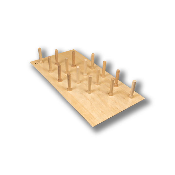 39" MagnaBase Deep Drawer Organizer - 16 Maple Pegs, studio view 2
