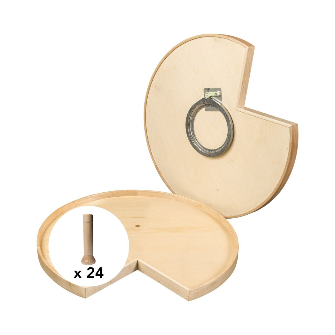 32" Magnum Series MagnaSusan Pie Cut - Hardware Included