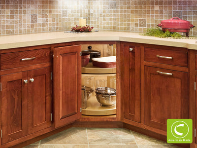 Century Components - Two 28" Full Round Shelves - SHO28FRUF