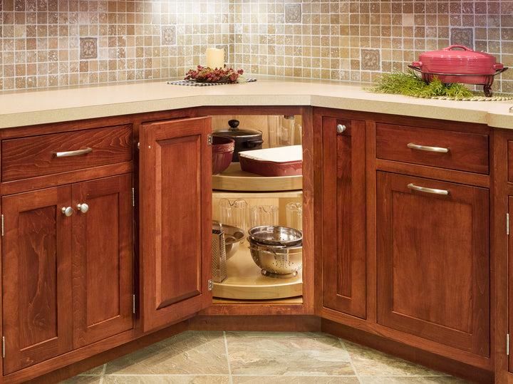 Century Components Signature Series Lazy Susan - Two 32" Full Round Shelves Only - Hardware Sold Separately (SIGSHO32FRPF)