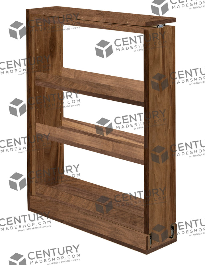 Century Components 3x30" Riviera Series Base Cabinet Filler Organizer For 3" Cabinet Opening  (RIVBCF330PF)