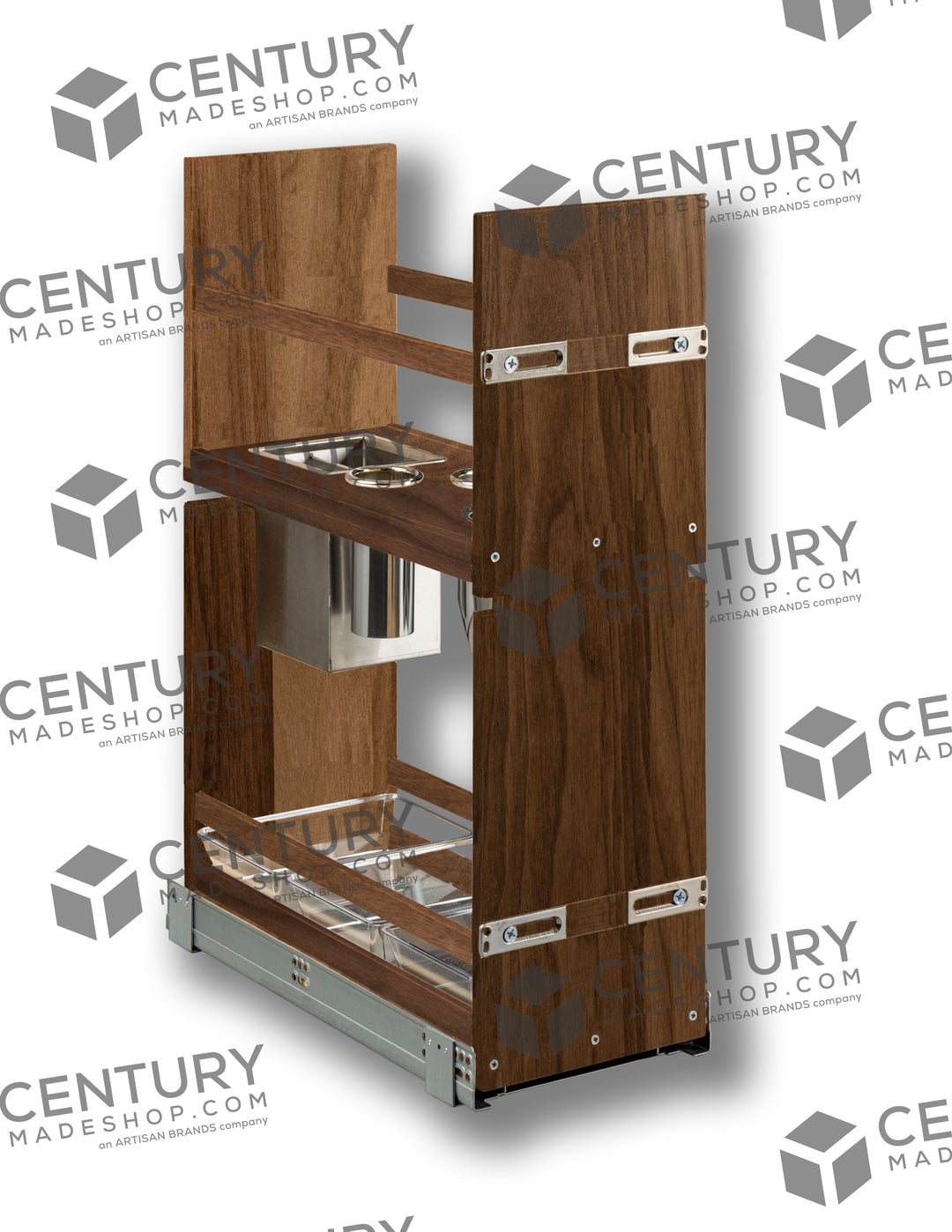 Century Components Riviera Series Vanity Grooming Organizer without Electric (RIVGO85PF-18)