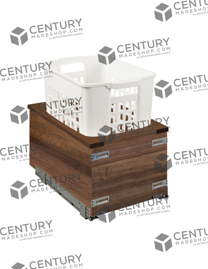 Century Components 14-1/2" Riviera Series 1.3 Bushel Undermount Hamper (RIVHAM140PF)