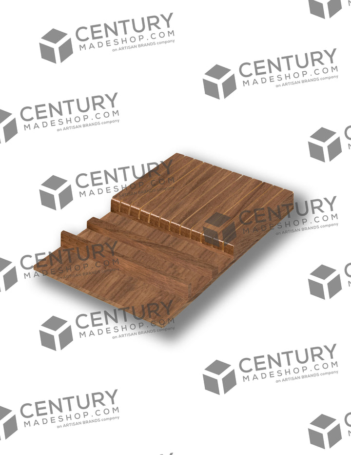 Century Components 12" Riviera Series Knife Block For 12 1/2" Cabinet Opening (RIVKB12PF)
