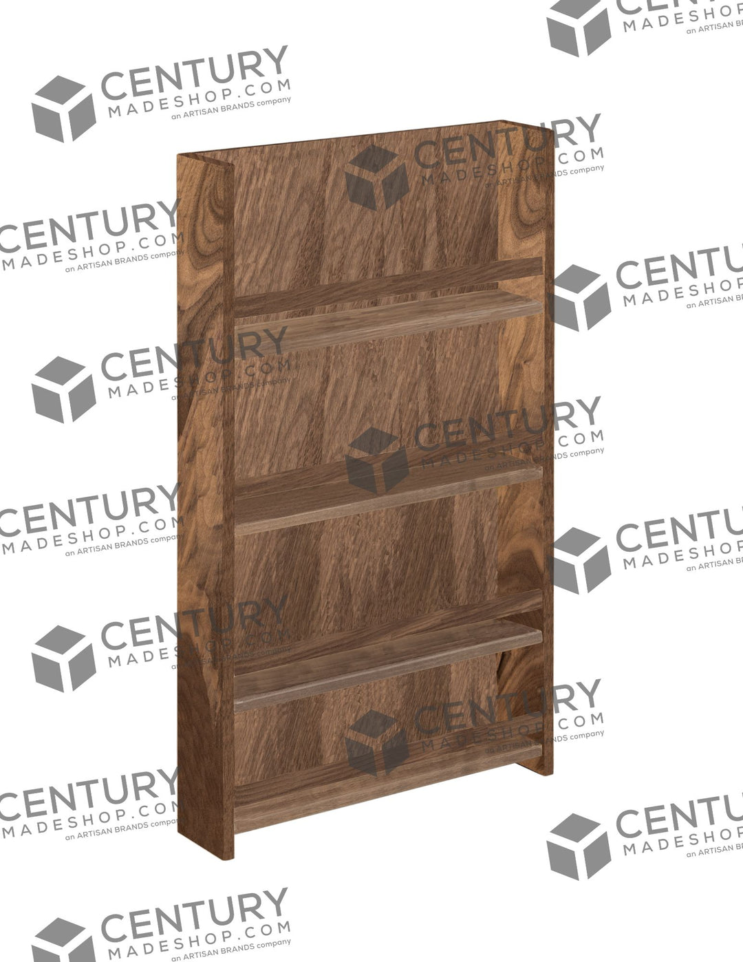 Century Components 12" Riviera Series Door Mounted Spice Rack (RIVSRAS12PF)