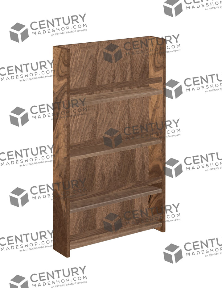Century Components 12" Riviera Series Door Mounted Spice Rack (RIVSRAS12PF)