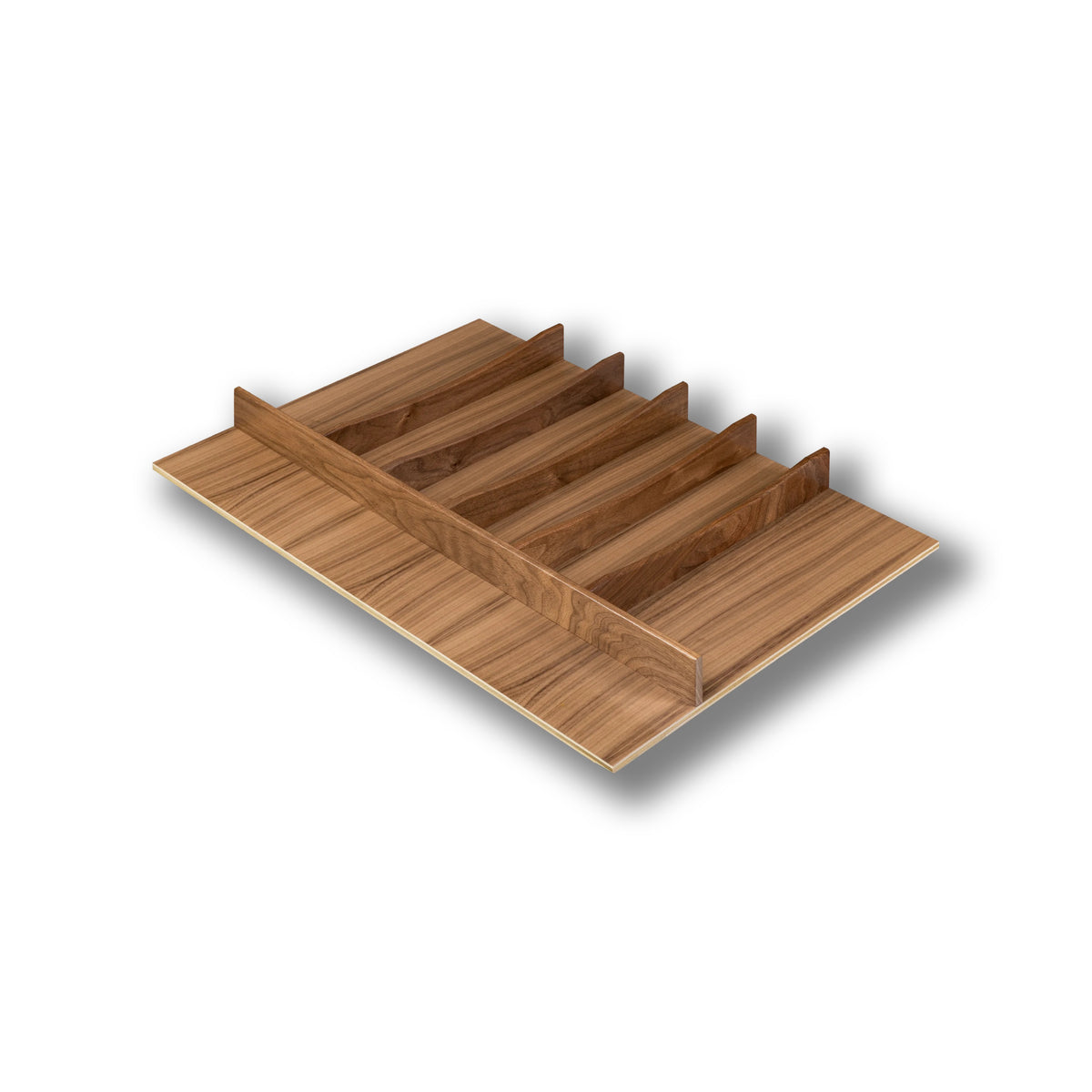 26 1/2" Riviera Series Utensil Tray Insert in walnut
